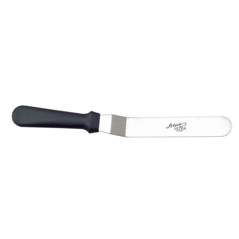 Ateco Large Offset Icing Pastry and Baking Spatula, 8-Inch, Stainless Steel