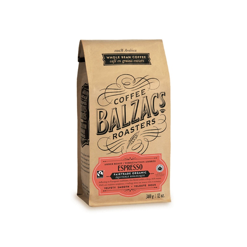 Balzac’s Fair Trade Espresso Blend Organic Whole Bean Coffee (0.75 lb)