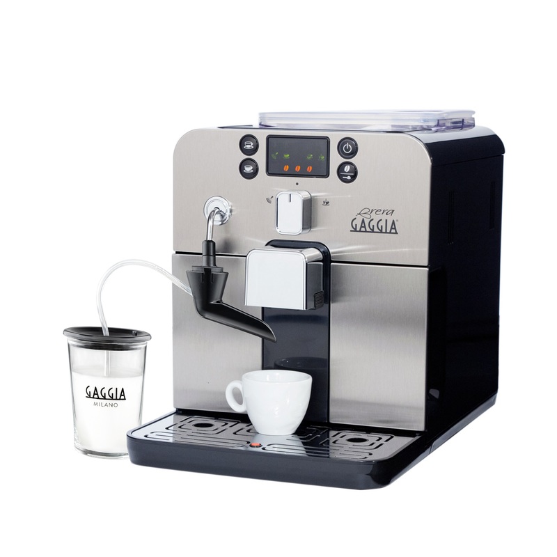 Gaggia Brera Cappuccino Espresso Machine in Black