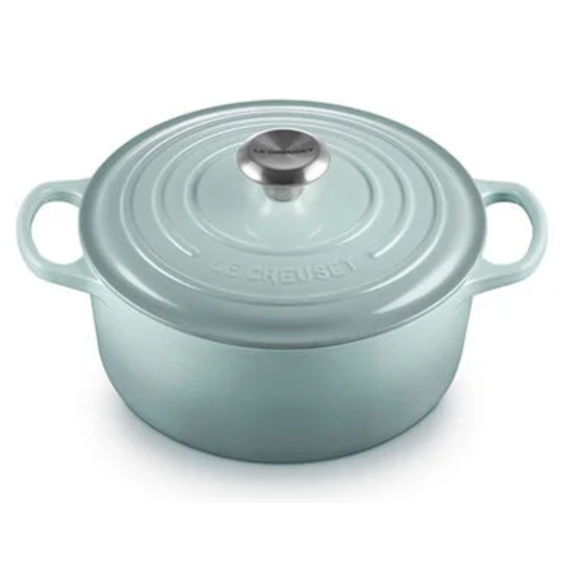Le Creuset Signature Round Dutch Oven 4.5 qt – Sea Salt