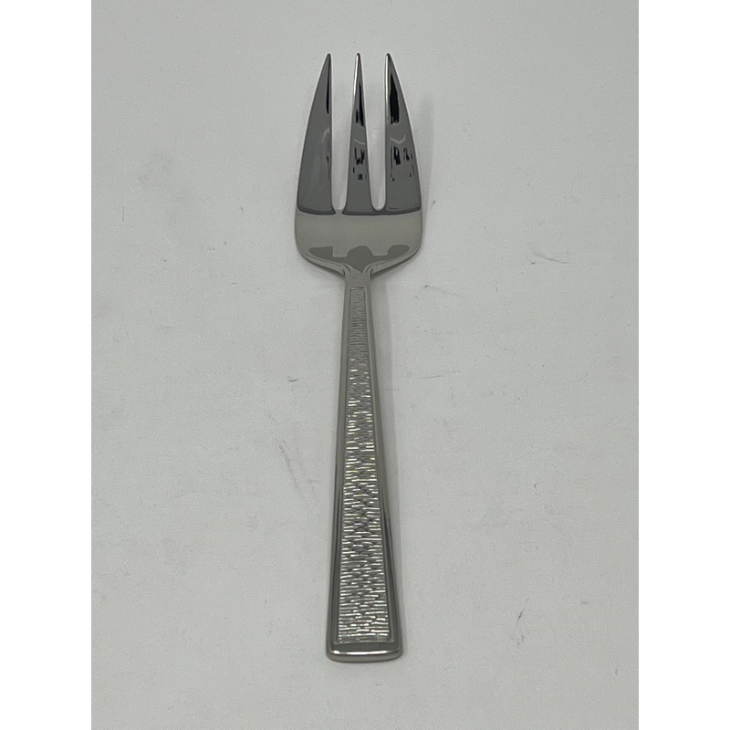 Reed & Barton Sebago Serving / Meat Fork 18/0 Stainless 9 1/2″