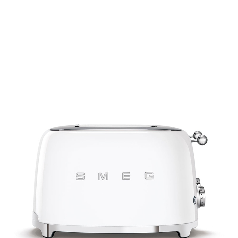 Smeg 50’s Retro Style White 4×4 Toaster
