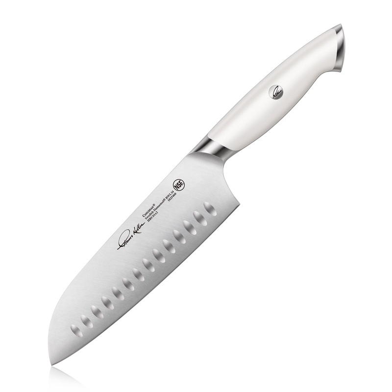 Thomas Keller Signature Collection 7″ Santoku, White
