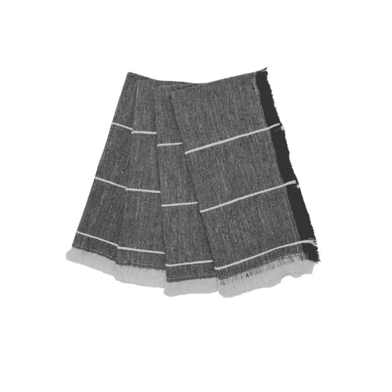 Chenille Slub Napkins (Set of 4)- Black