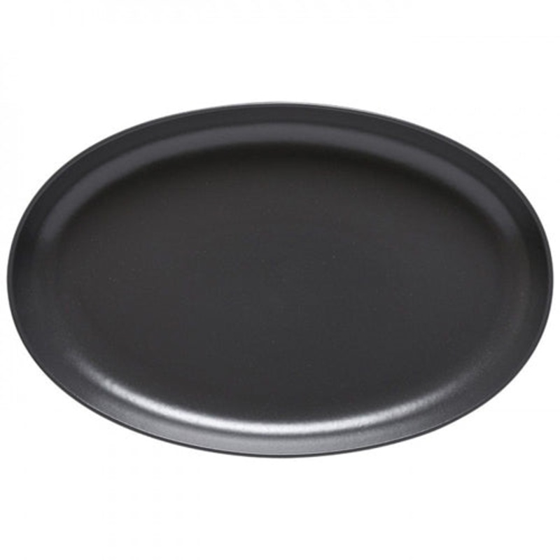 Pacifica Large Oval Platter – Seed Grey