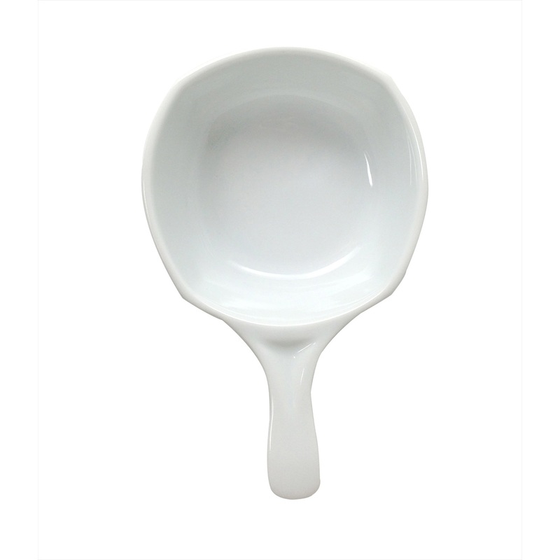 Porcelain Mimoza dia.7″ h:2″ 12 oz. Round White Porcelain Bowl