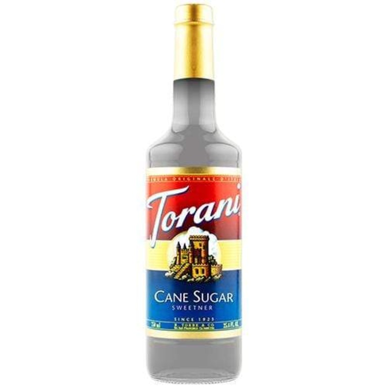 Torani Cane Sugar Syrup – 750 ML
