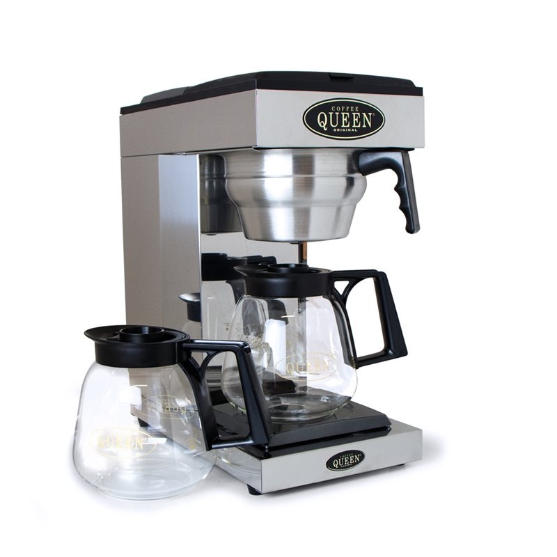 Coffee Queen Twin Hotplate Coffee Brewer Hand Fill – M2