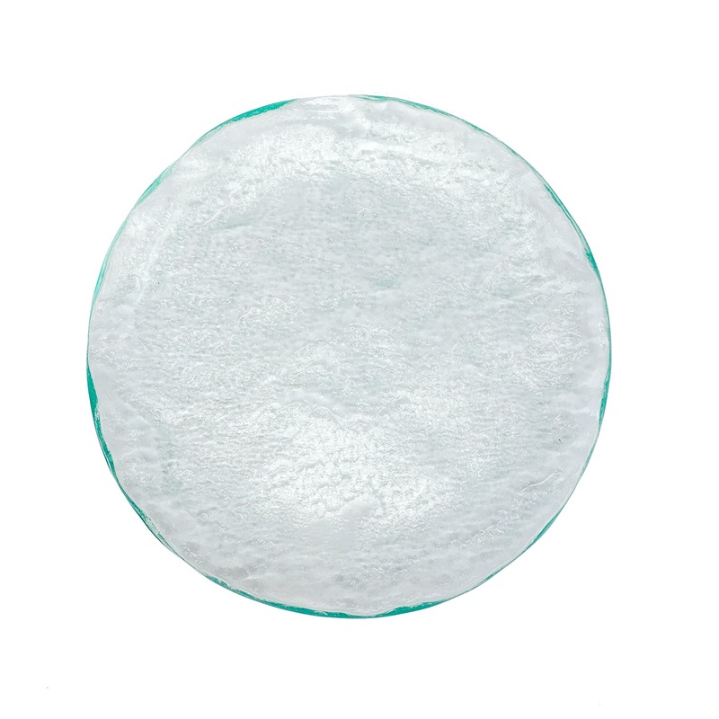 Glass Dinnerware dia.12.5″ Round Clear Glass Plate