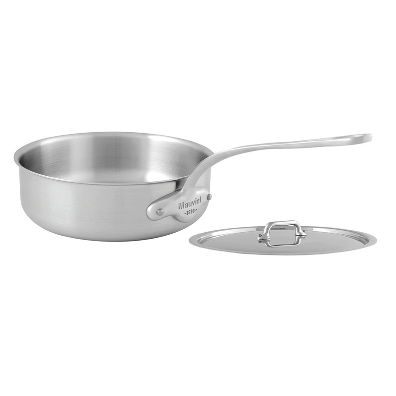 Mauviel M’Urban 3.4 Quart Saute Pan with Lid