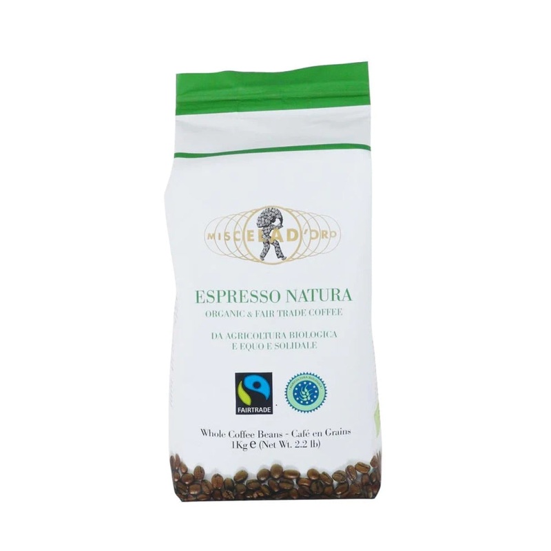 Miscela d’Oro Natura Organic Espresso Beans [2.2 lb]