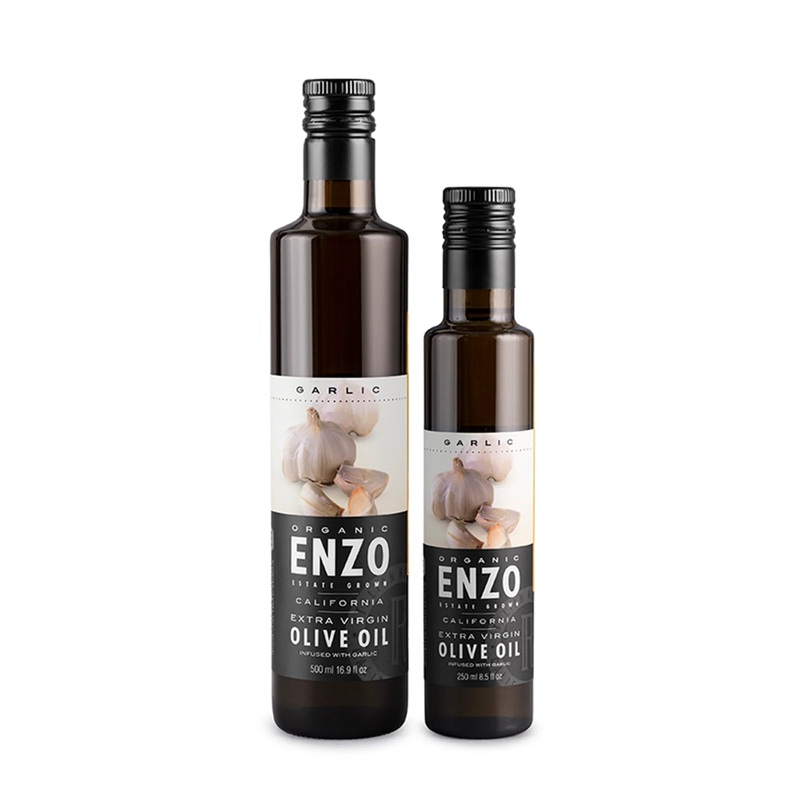 Organic Garlic Infused Olive Oil 250 ml
