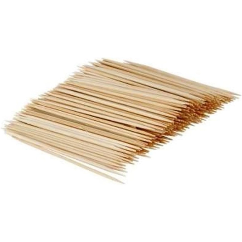 2-1/2″ Round Bamboo Toothpicks Pack of 3000 – Fruit Toothpicks Bamboo Cocktail Picks Bamboo Toothpicks for Appetizers Fruit Cake Dessert Barbecue Snacks Sandwiches
