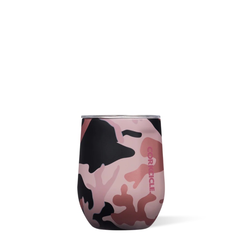 Corkcicle 12 oz Stemless Tumbler- Rose Camo
