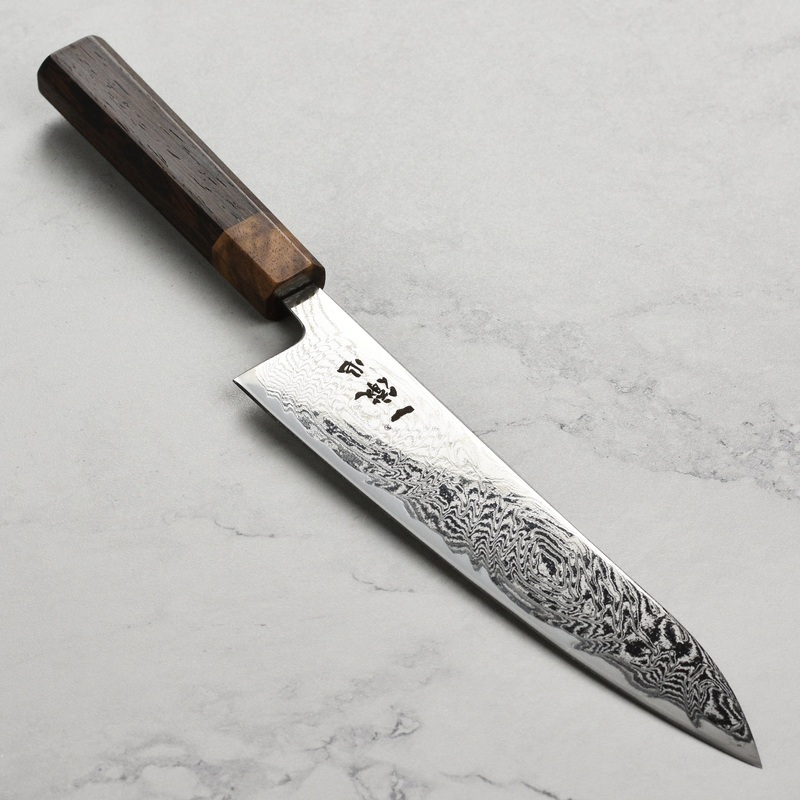 Ittetsu AUS10 Spiral Damascus 8.25″ Gyuto