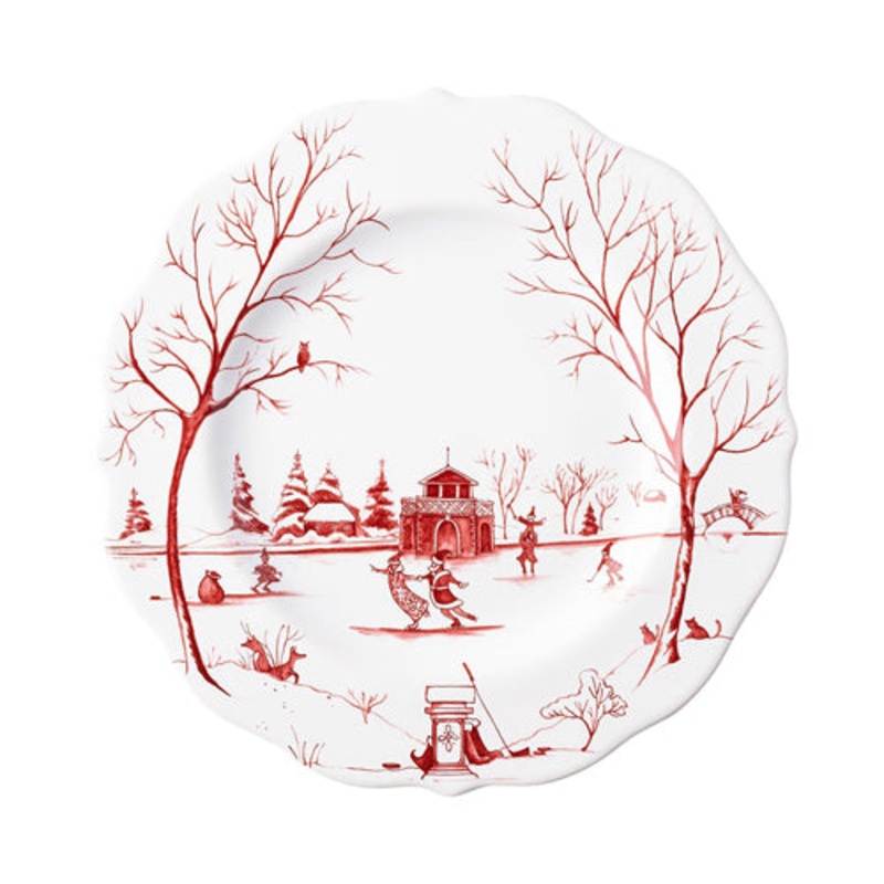 Juliska Country Estate Winter Frolic Dessert/Salad Plate – Ruby