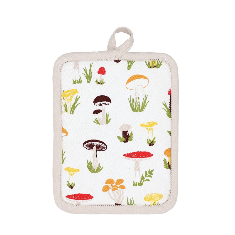 Mu Kitchen Potholder- Shrooms