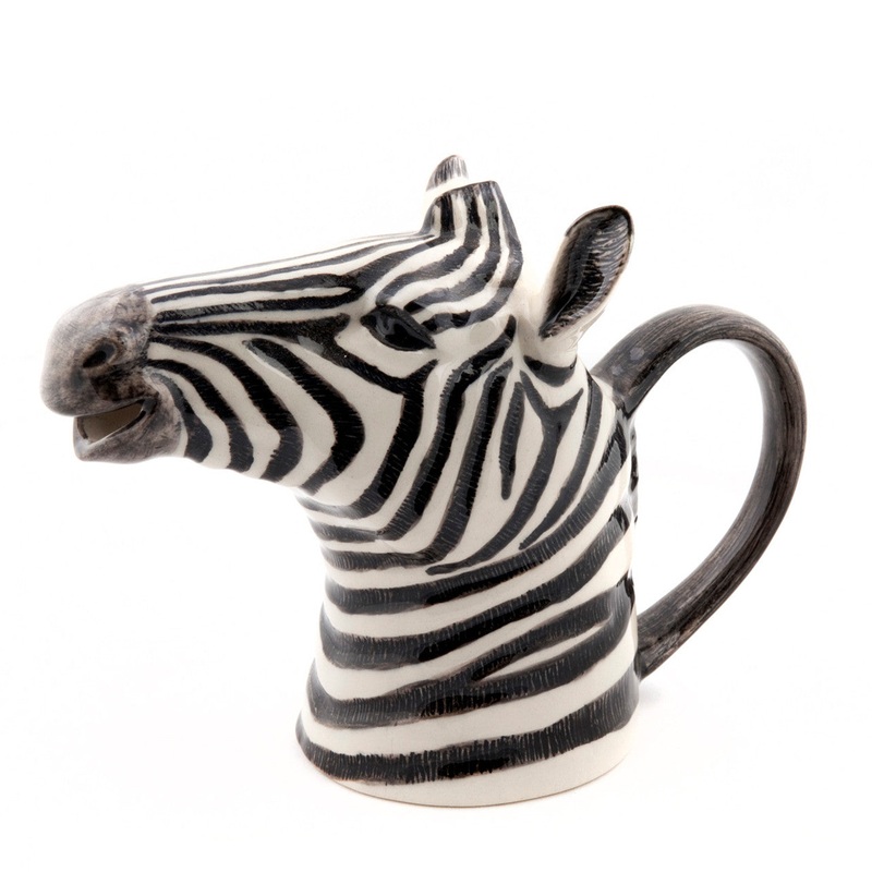 Quail Ceramics Zebra Jug Medium
