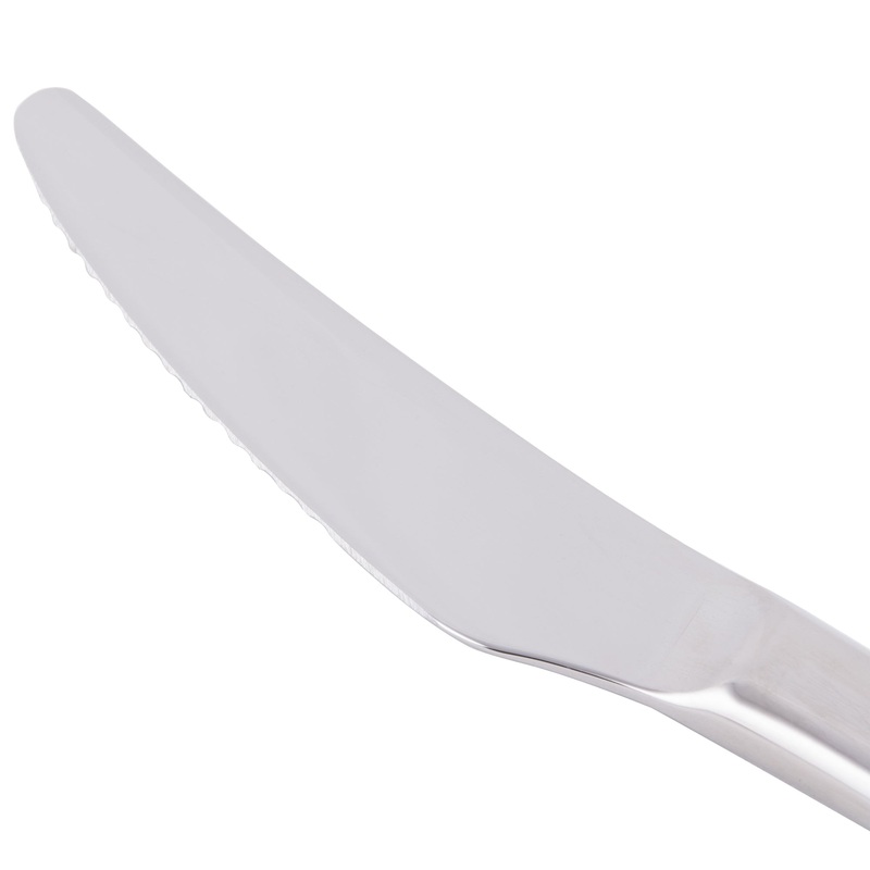 World Tableware 991 5502 Esquire 18/8 Extra Heavy Weight Stainless Steel 8 5/8″ Dinner Knife – 12/Pack