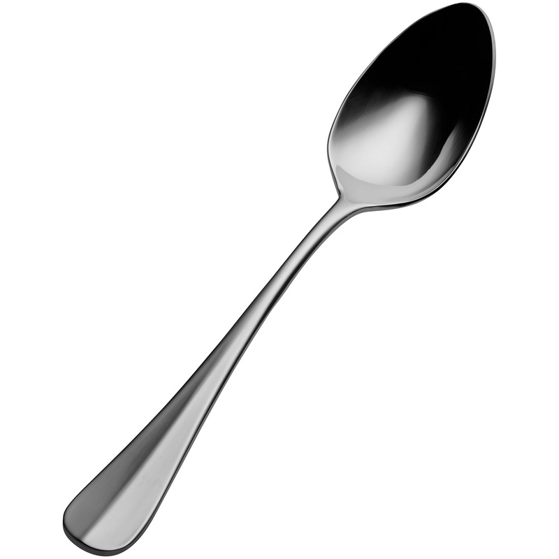 Bon Chef S1104 Chambers 9 1/4″ 18/10 Stainless Steel Tablespoon / Serving Spoon – 12/Pack