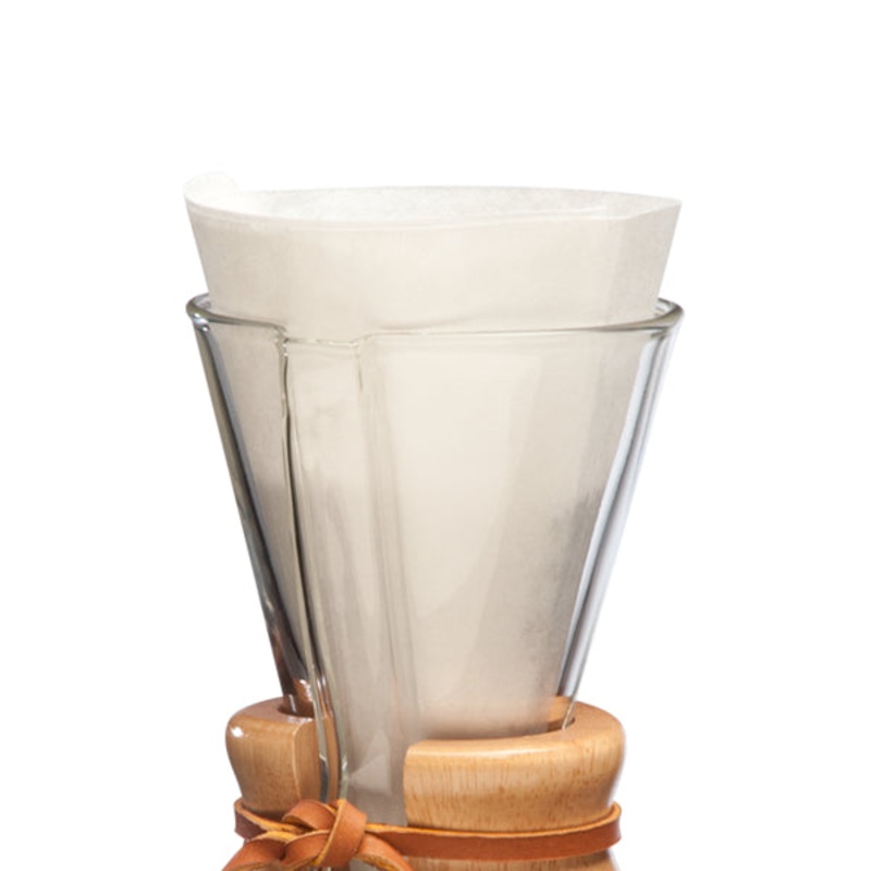 Chemex 100 Unfolded 13″ Half Moon Filters