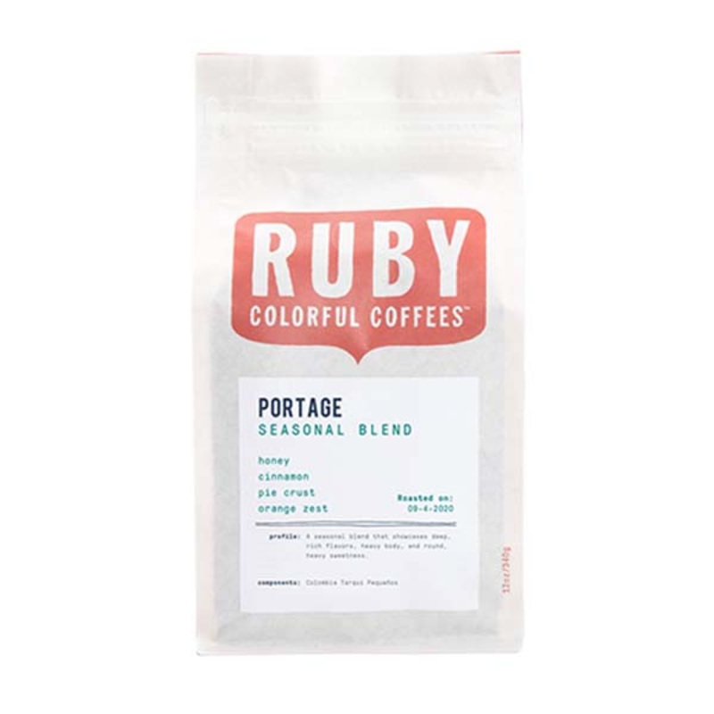 Ruby Colorful Coffees – Portage Seasonal Blend