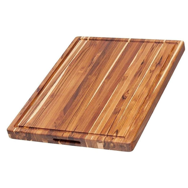 TeakHaus Professional Carving Board with Juice Canal