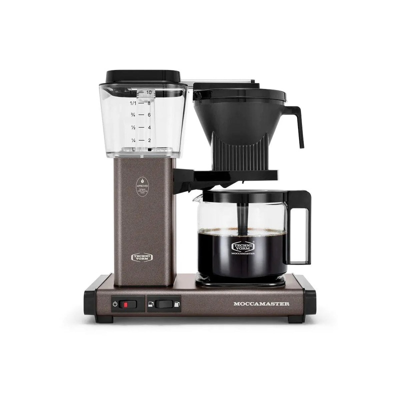 Technivorm Moccamaster KBGV Select Glass Carafe Brewer 53931 (Slate)