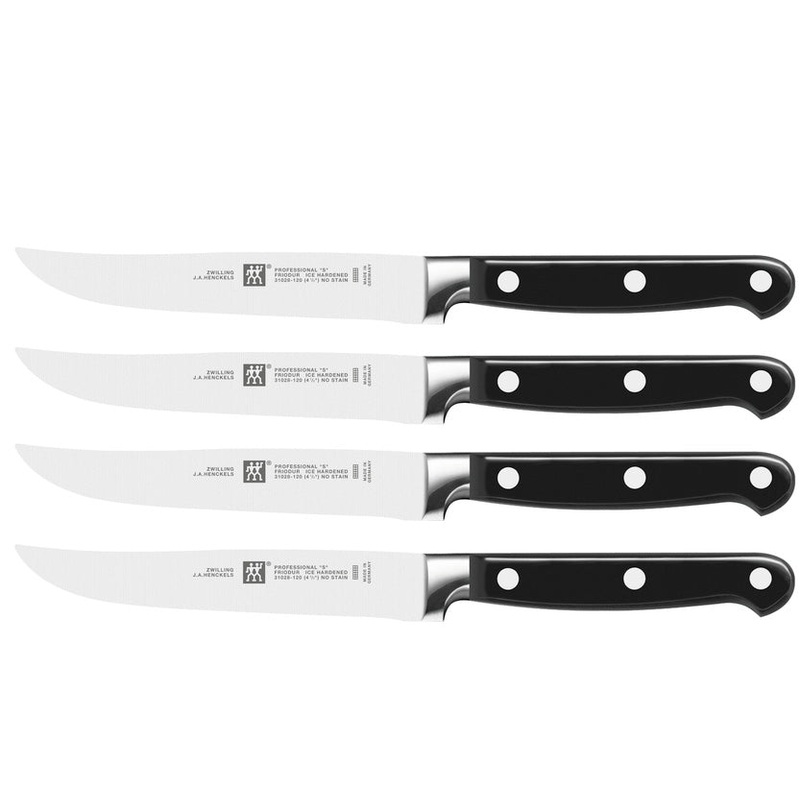 Zwilling J.A. Henckels Professional S 4-Pc Steak Knife Set