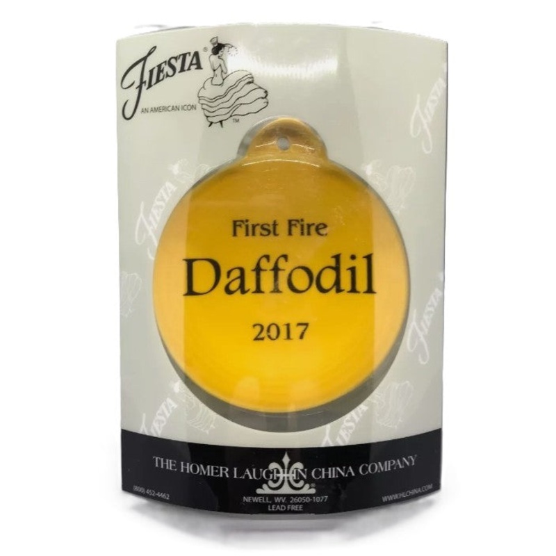 2017 Fiesta First Fire Daffodil Ornament
