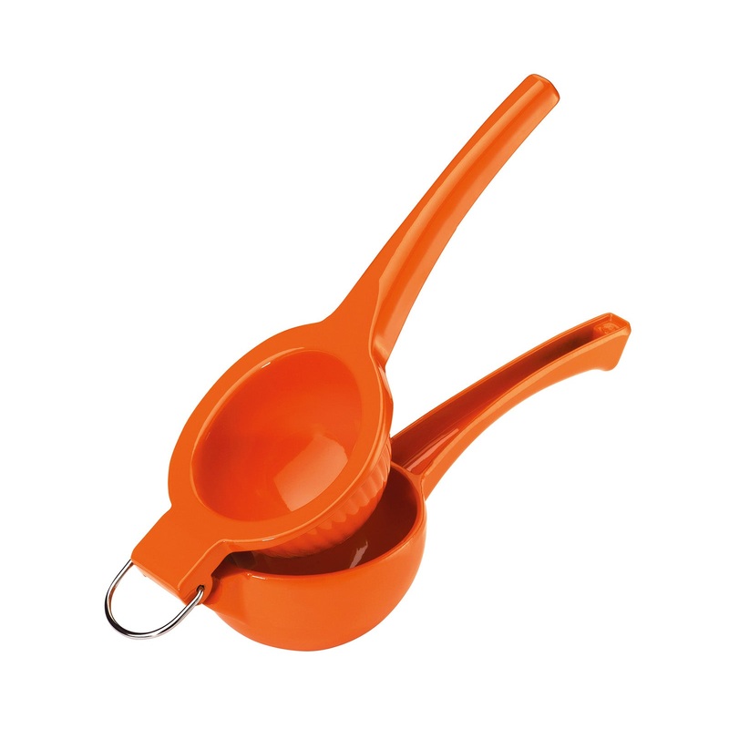 Cilio Aluminum Arancia Orange Squeezer, Orange