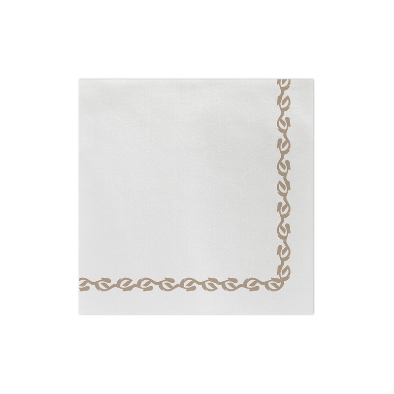 Papersoft Napkins, Florentine Linen Cocktail Napkins (Pack/20)