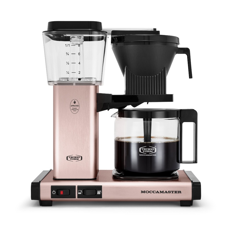 Technivorm Moccamaster KBGV Select Glass Carafe Coffee Maker – Rose Gold