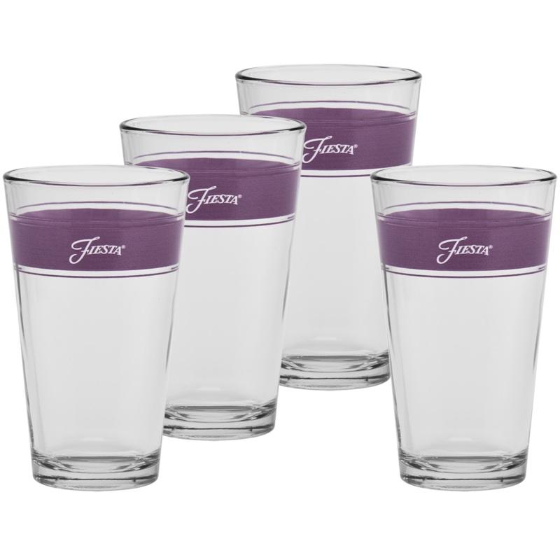 16 oz. Fiesta Frame Cooler Mulberry – Set of 4