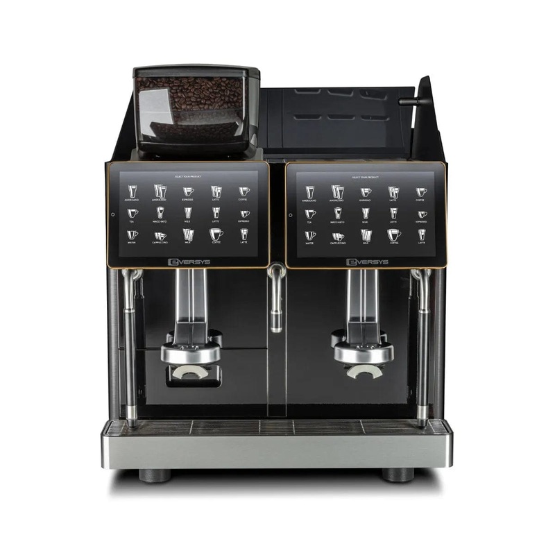 Eversys Enigma 2 Group Head Steam Wand Super Traditional Espresso Machine E’4s/ST (Charcoal)