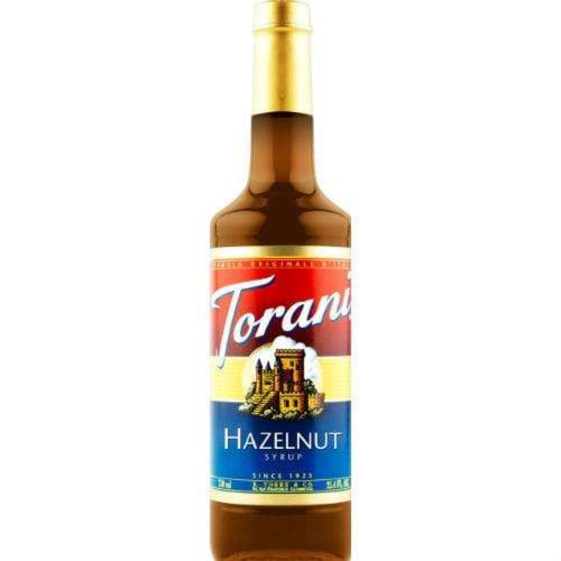 Torani Classic Hazelnut Syrup – 750 ML