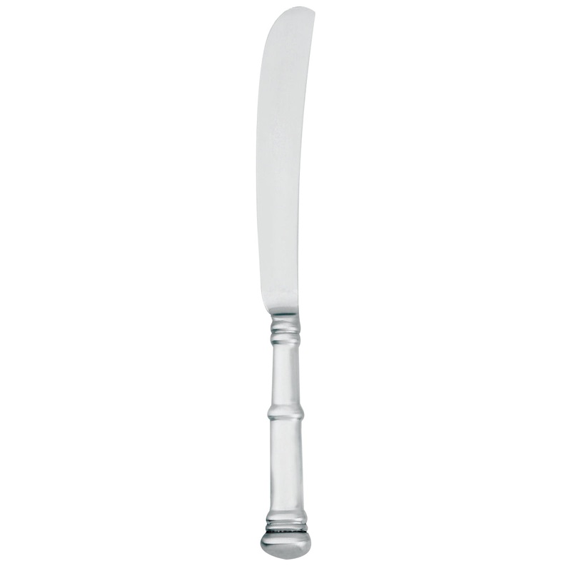 Walco S52451 Satin Soprano 9 1/8″ 18/10 Stainless Steel Extra Heavy Weight European Table Knife – 12/Pack