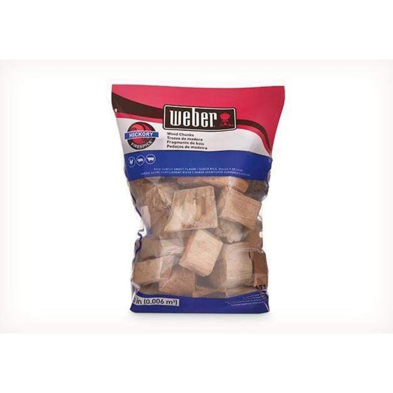 Weber Wood Chunks 4 lb Hickory