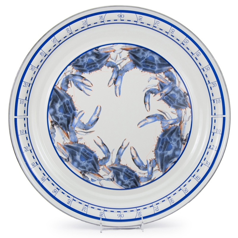 Blue Crab Large Tray