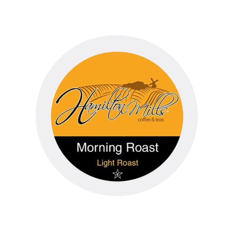 Hamilton Mills Morning Roast Single-Serve Coffee Pods (Case of 160)