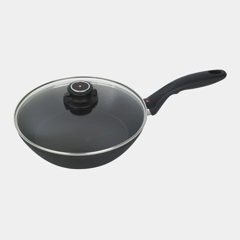 Swiss Diamond – XD Nonstick Stir-Fry Pan with Glass Lid – INDUCTION