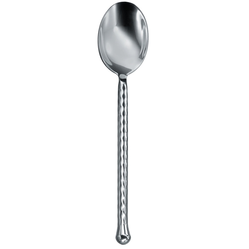 Walco RIP01 Riptide 7 5/8″ 18/10 Stainless Steel Extra Heavy Weight Teaspoon – 12/Pack