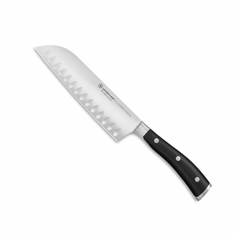 Wusthof Classic Ikon – 7″ Santoku w/Hollow Edge- Personalized Engraving Available