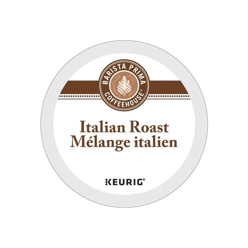 Barista Prima Italian Roast K-Cup Recyclable Pods (Case of 96)