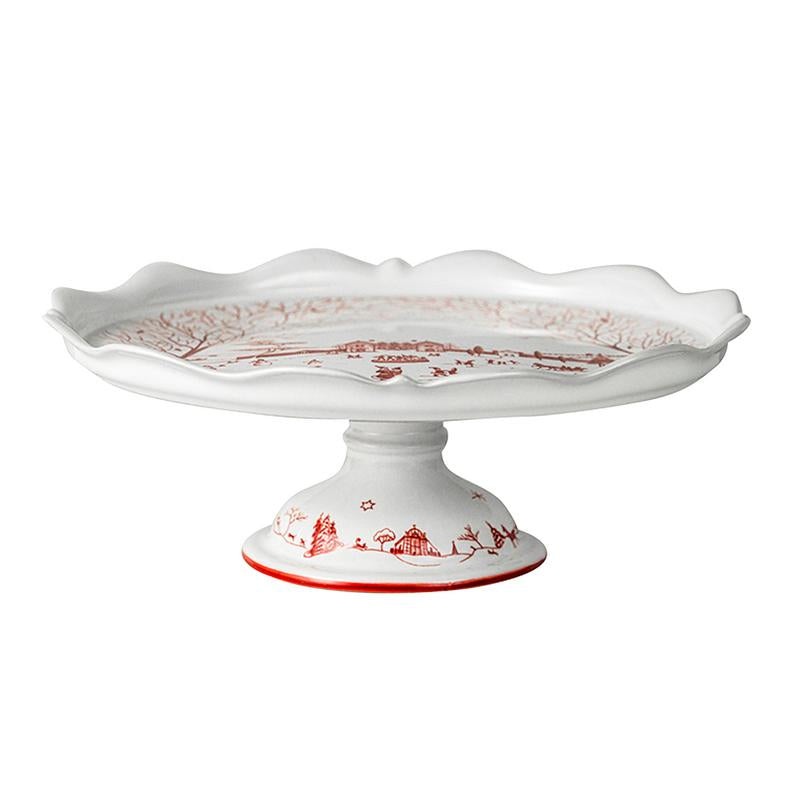 Juliska Country Estate Winter Frolic Cake Stand – Ruby