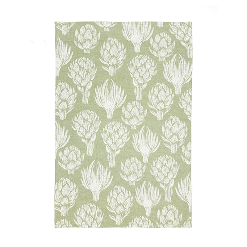MU Kitchen Artichokes Jacquard Woven Towel