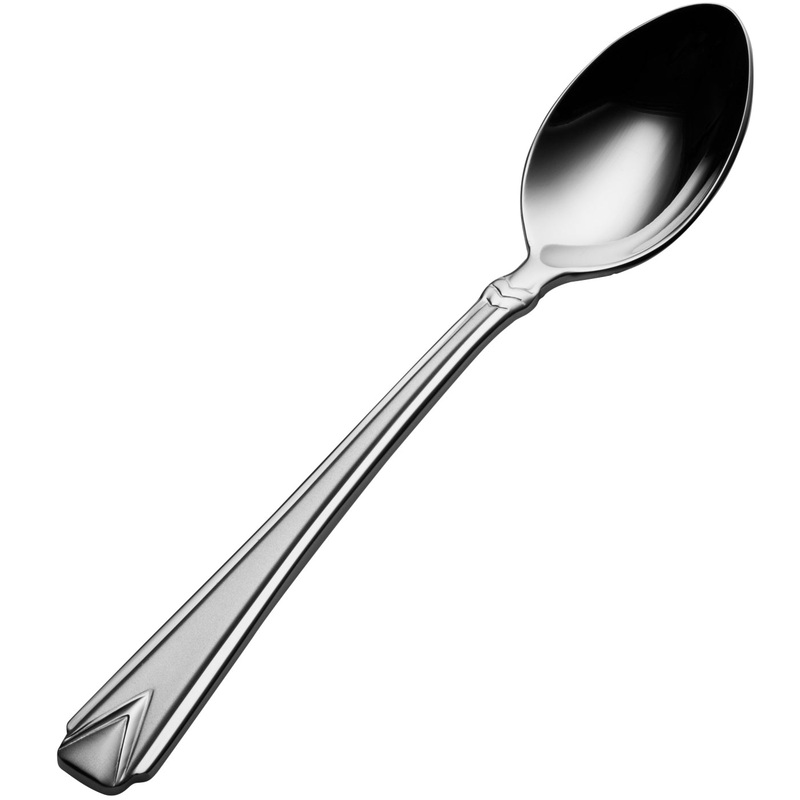 Bon Chef S1300 Gothic 6 5/16″ 18/10 Stainless Steel Teaspoon – 12/Pack