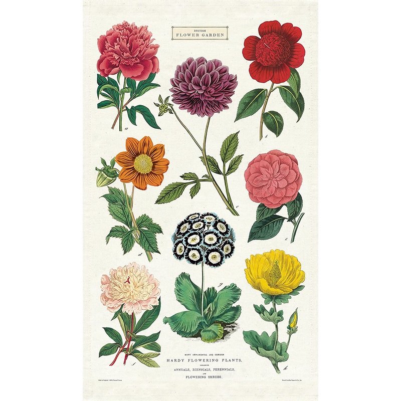 Cavallini & Co. Tea Towel – Botanica