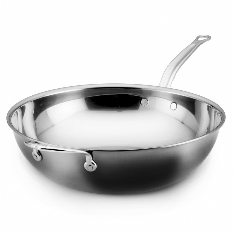 Hestan NanoBond 14″ Titanium Stainless Steel Chef’s Pan