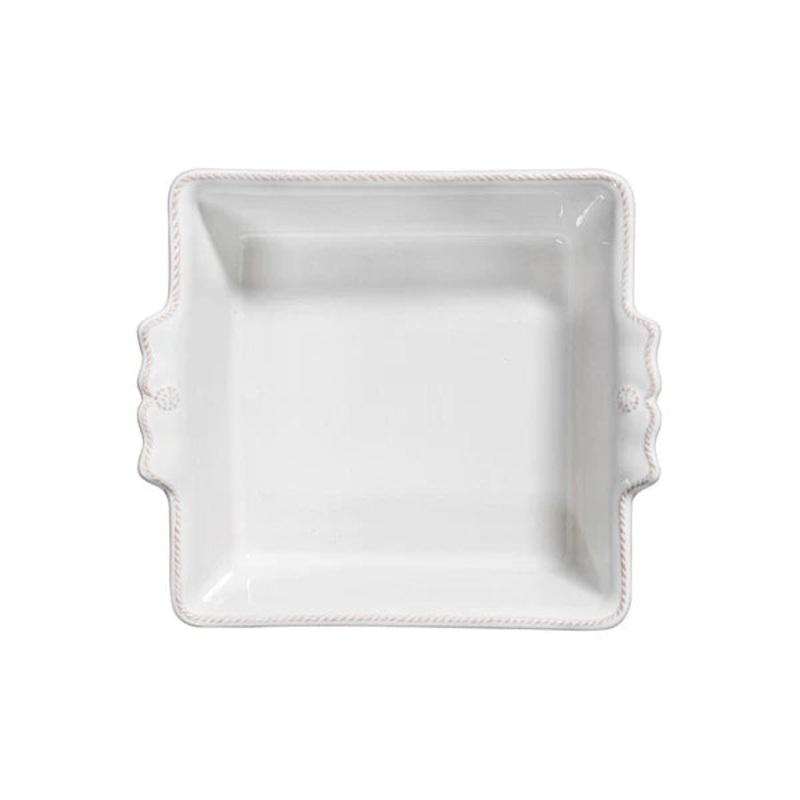 Juliska Berry & Thread Square Baker – Whitewash